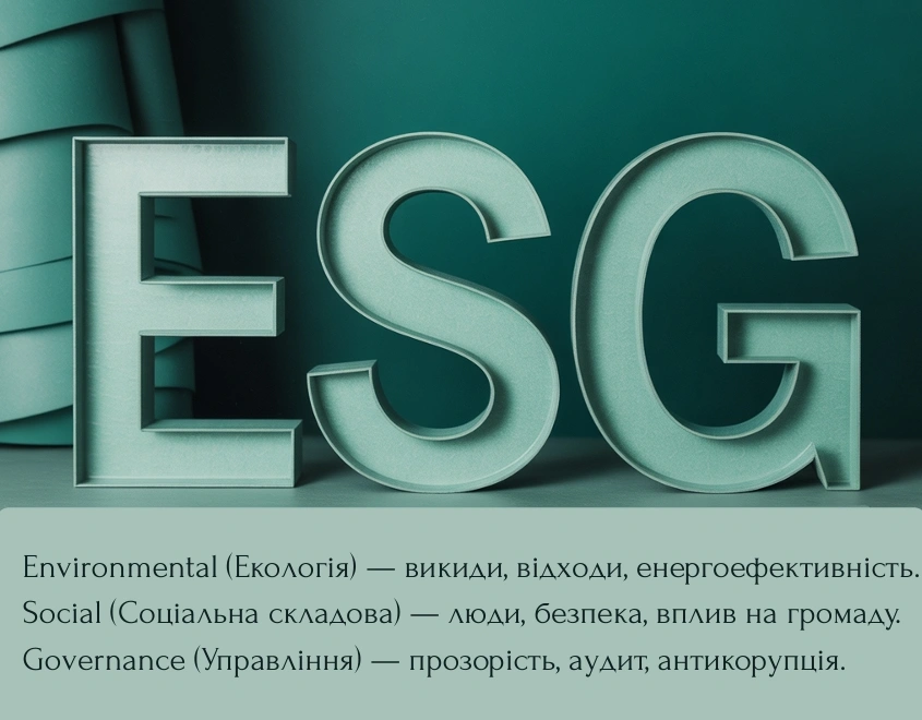 ESG - новый вектор для украинского бизнеса